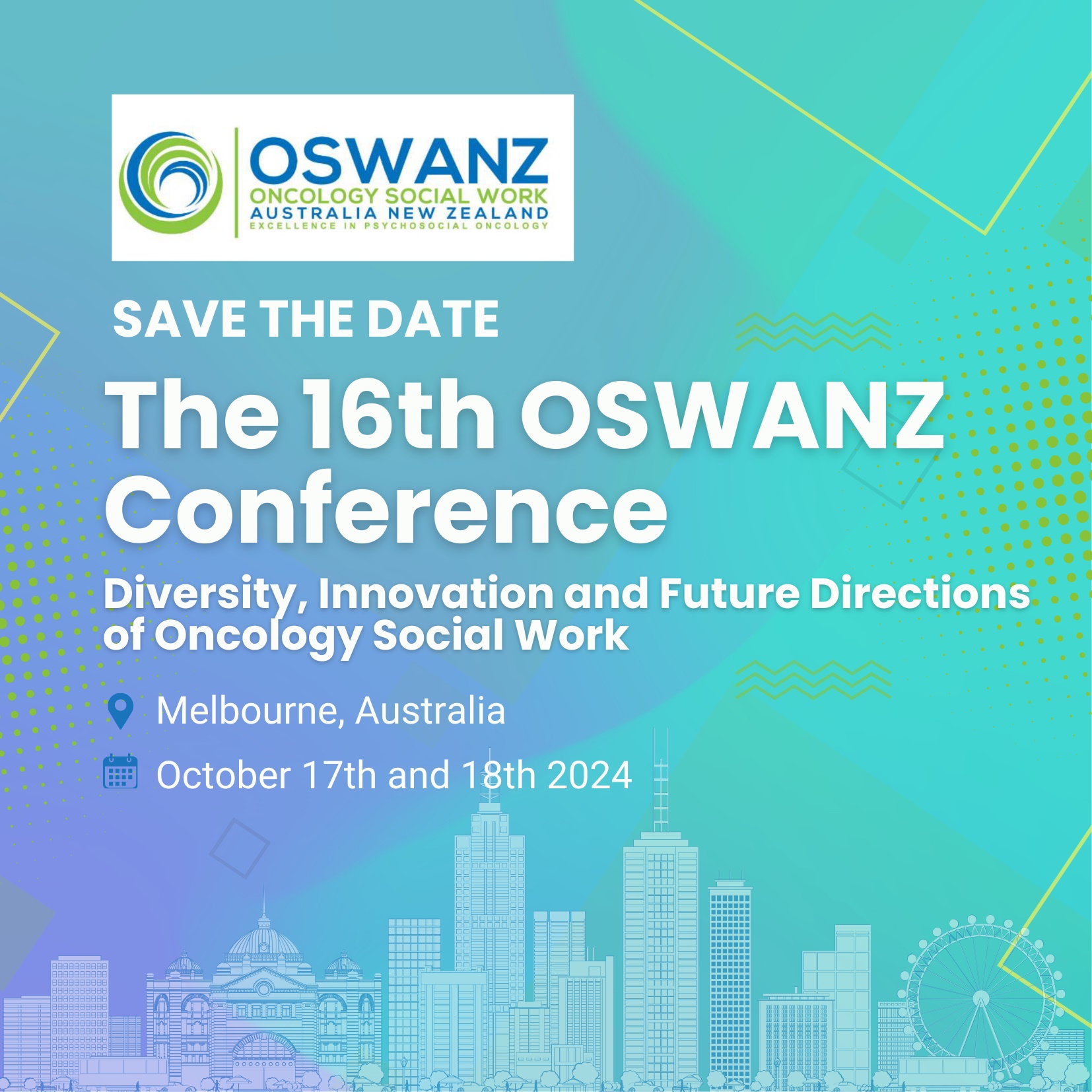 OSWANZ Conference 2024 Save the Date